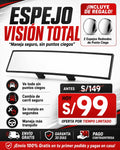 Espejo Visión Total Car