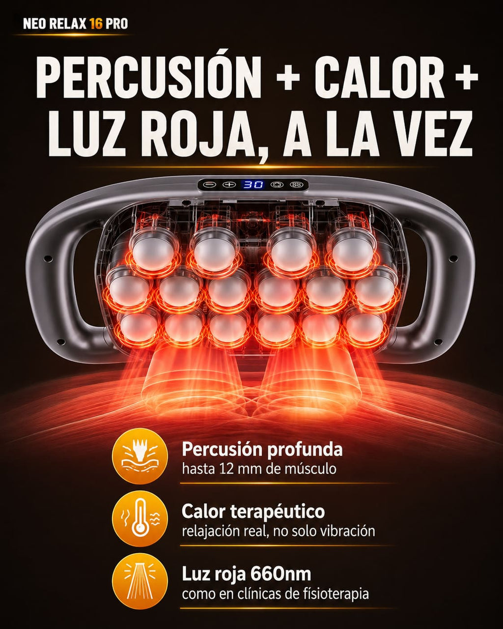 Masajeador ~ Neo Relax 16 Profesional